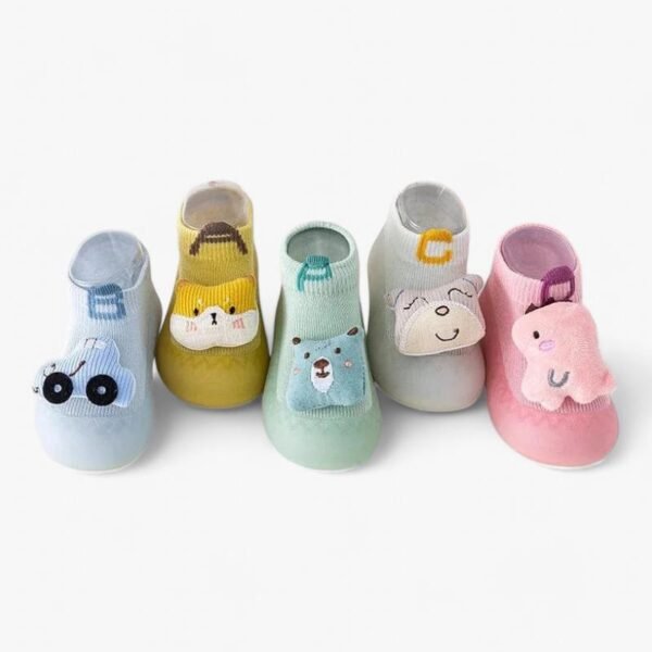 Chausson Bébé Animaux avec Décorations
