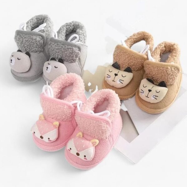 Chausson Bébé Peluche Animal