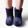 Chausson Botte Motif Carreaux