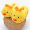 Chausson Canard Peluche Jaune