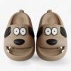 Chausson Chien Mignon Beige