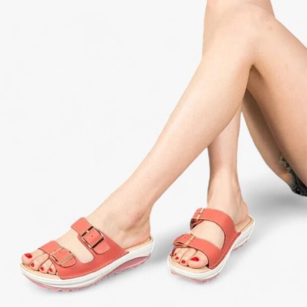 Chausson Claquette Boucle Femme