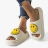 Chausson Claquette Emoji Sourire