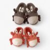 Chausson Crabe Peluche Rigolo