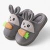 Chausson Lapin Peluche Carotte