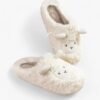 Chausson Mouton Peluche Douce