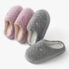 Chausson Mules Matelassées Confort Peluche