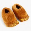 Chausson Patte d'Animal Marron Peluche