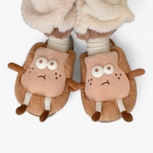Chausson Peluche Escargot Kawaii