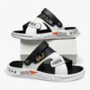 Chausson Sandale Noir et Blanc Tendance