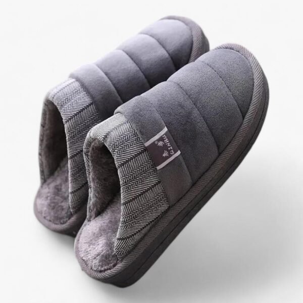Pantoufle Hiver Fourrure Molletonnée