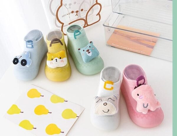 Chausson Bébé Animaux avec Décorations