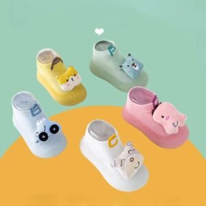 Chausson Bébé Animaux avec Décorations