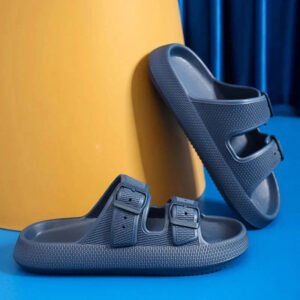 Chausson Sandale à Boucles Colorées