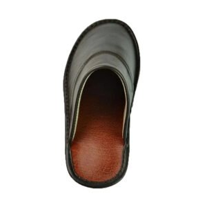 Chausson Mule Cuir Homme