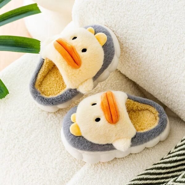 Chausson Canard Peluche Enfant