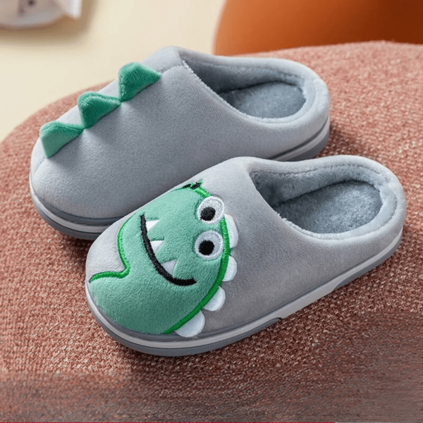 Chausson Dinosaure Peluche Enfant