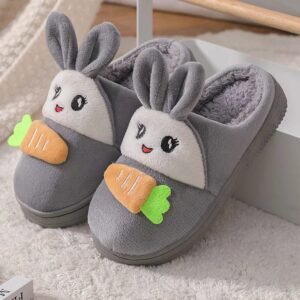 Chausson Lapin Peluche Carotte