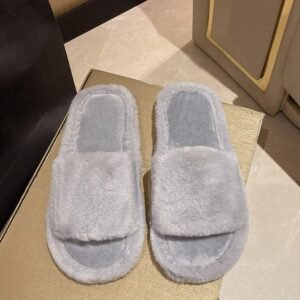 Chausson Claquette Fourrure Douce