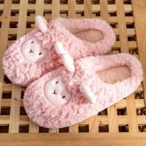 Chausson Mouton Peluche Douce