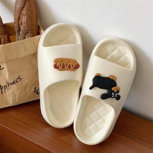 Chausson Claquette Design Hot Dog