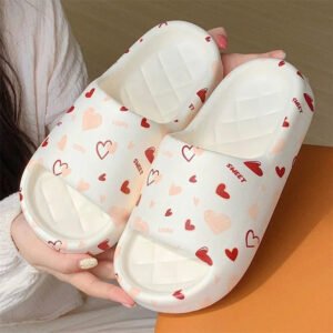Chausson Claquette Coeur Love