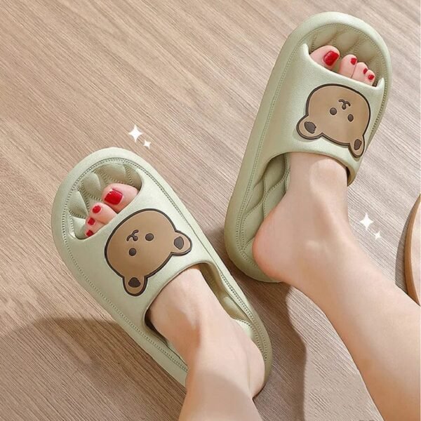 Chausson Claquette Ours Cartoon