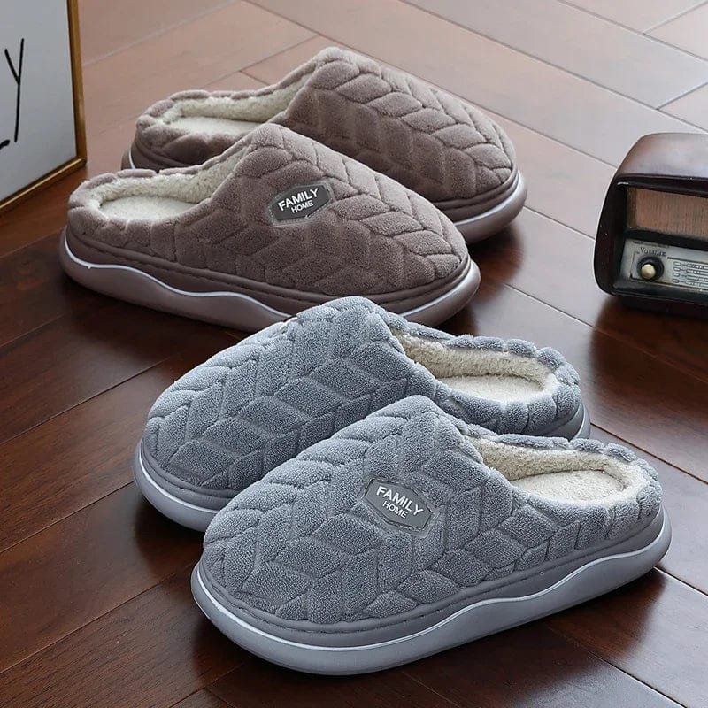 Chausson Mules Matelassées Confort Peluche