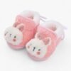 Chausson Fourré pour Bébé Lapin Rose ok