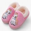 Chausson Licorne Rose pour Fille ok