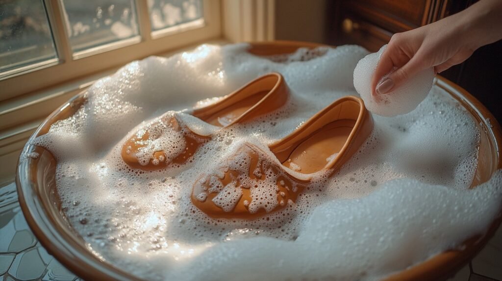Comment laver des chaussons en cuir ?